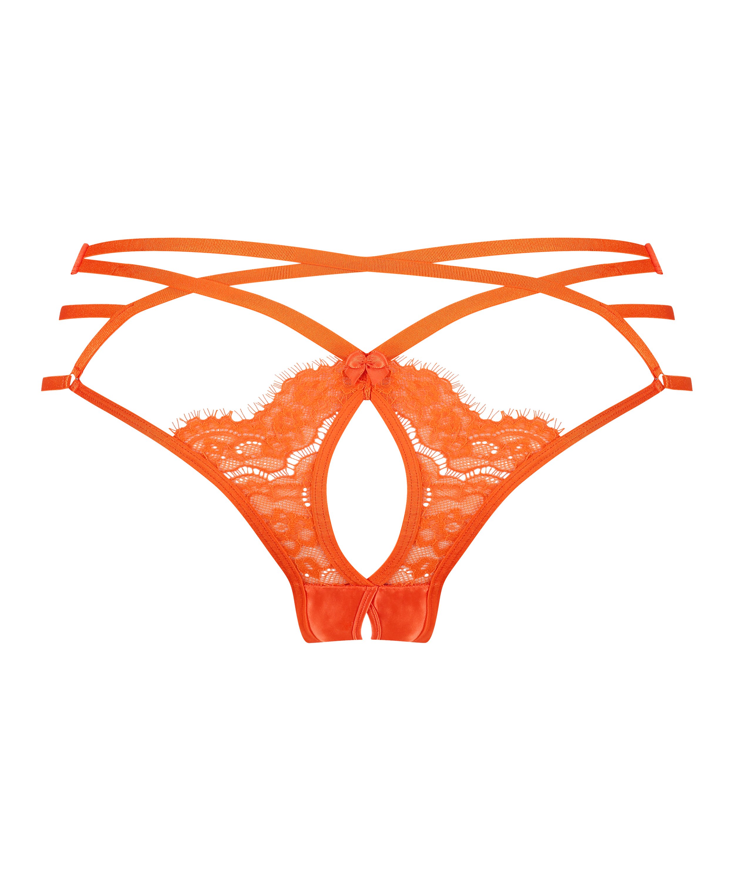 Braguita brasile&ntilde;a con entrepierna abierta Mitzy, Naranja, main