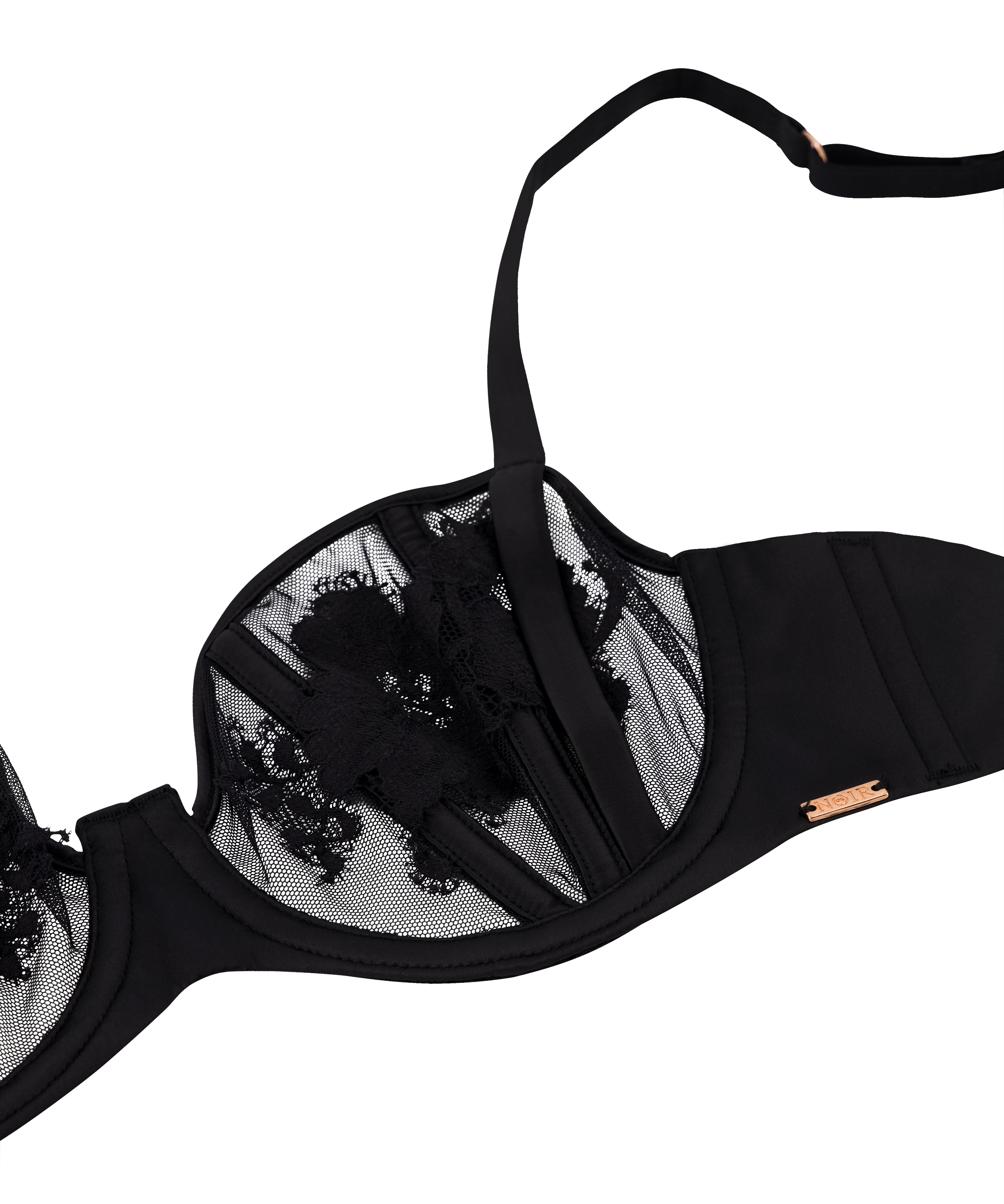 Sujetador de aros no preformado Ember, Negro, main