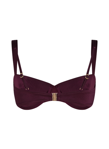 Top de bikini Costa, Morado