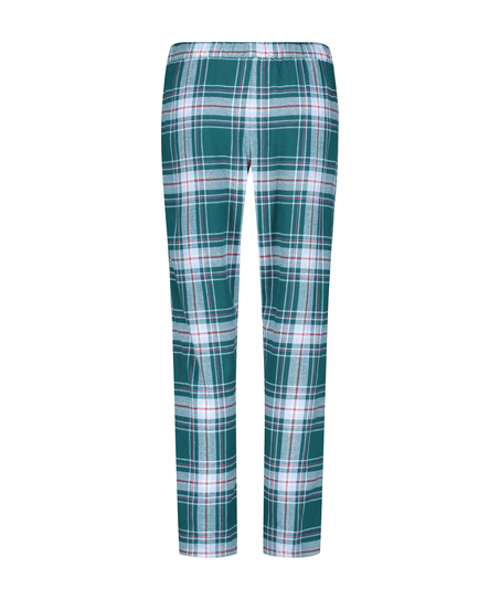 Pantal&oacute;n de pijama Twill Check, Azul