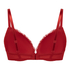 Sujetador push-up de aros preformado Teddy, Rojo