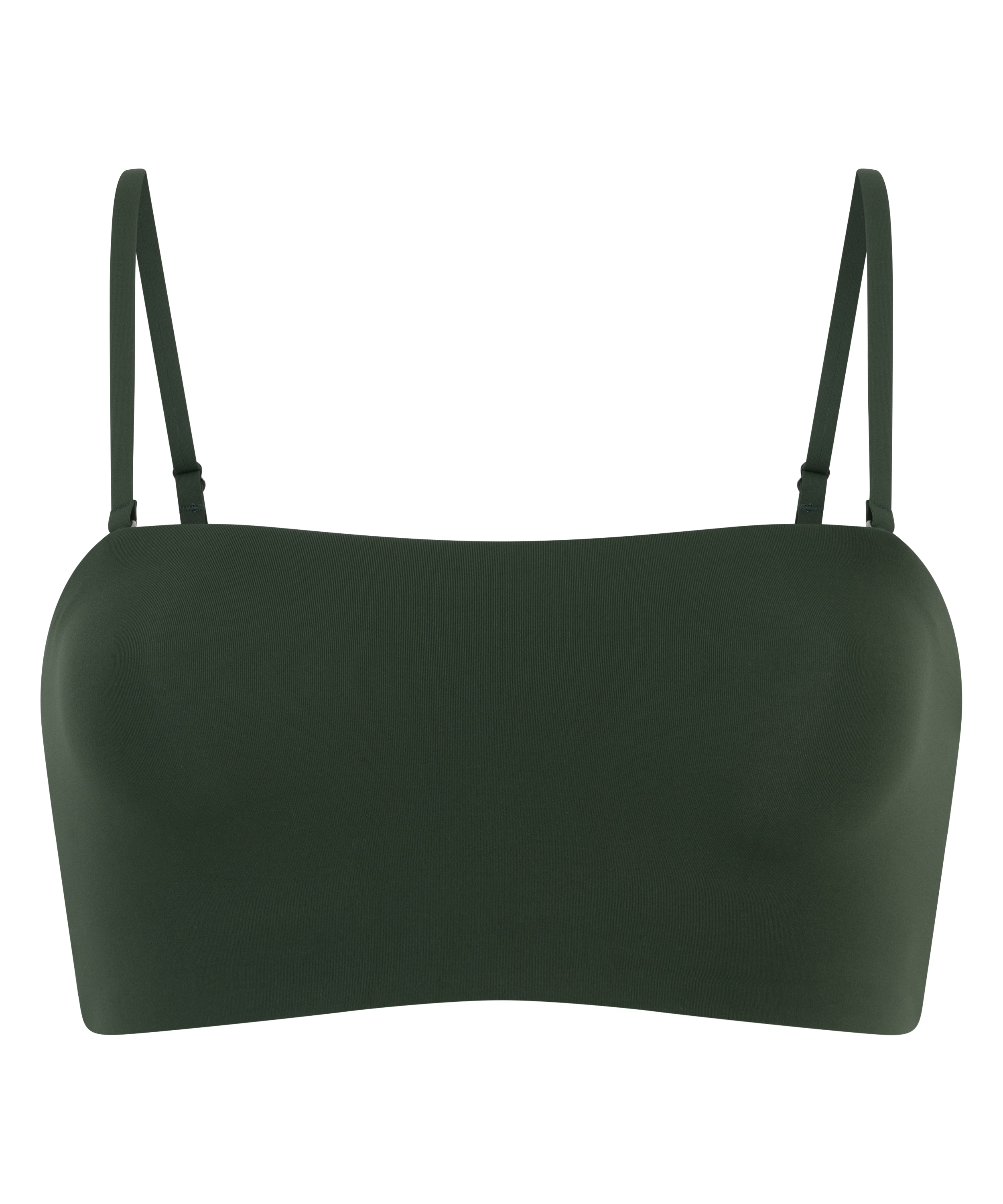 Bandeau Bralette Smooth, Verde, main