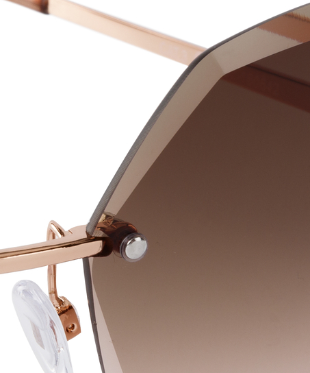 Gafas de sol, Marrón