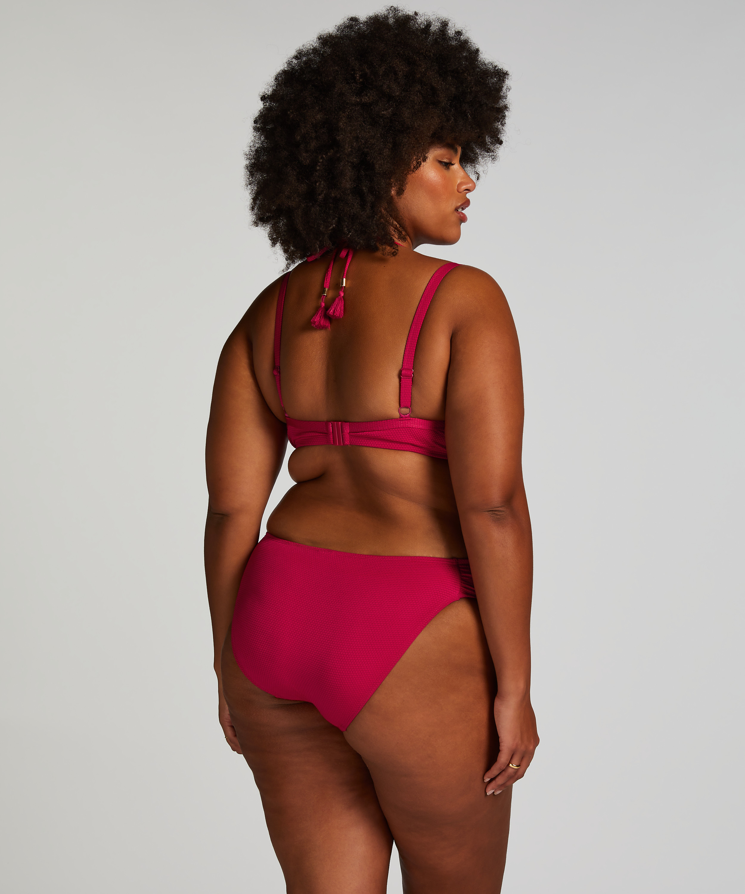 Braguita de Bikini Rio Scallop, Rosa, main