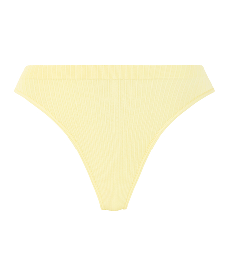 Tanga de tiro alto Dianne, Amarillo
