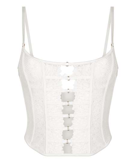 Bustier Kristina, Blanco