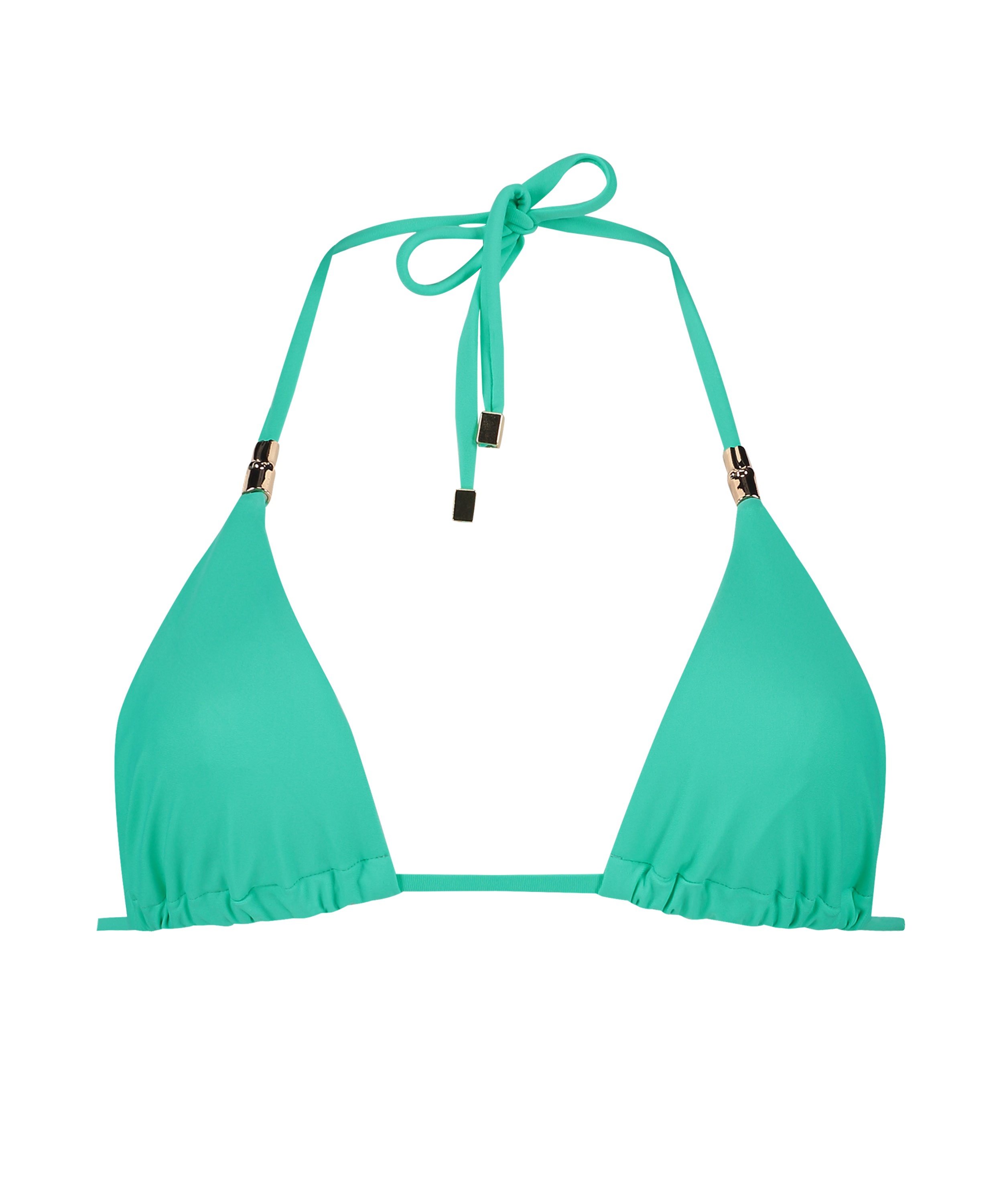Top de bikini triangular Doha, Verde, main