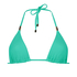 Top de bikini triangular Doha, Verde