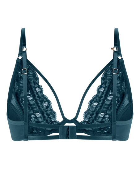 Sujetador sin aros y sin copas Cinnamon, Azul