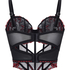 Bustier Peonie, Negro