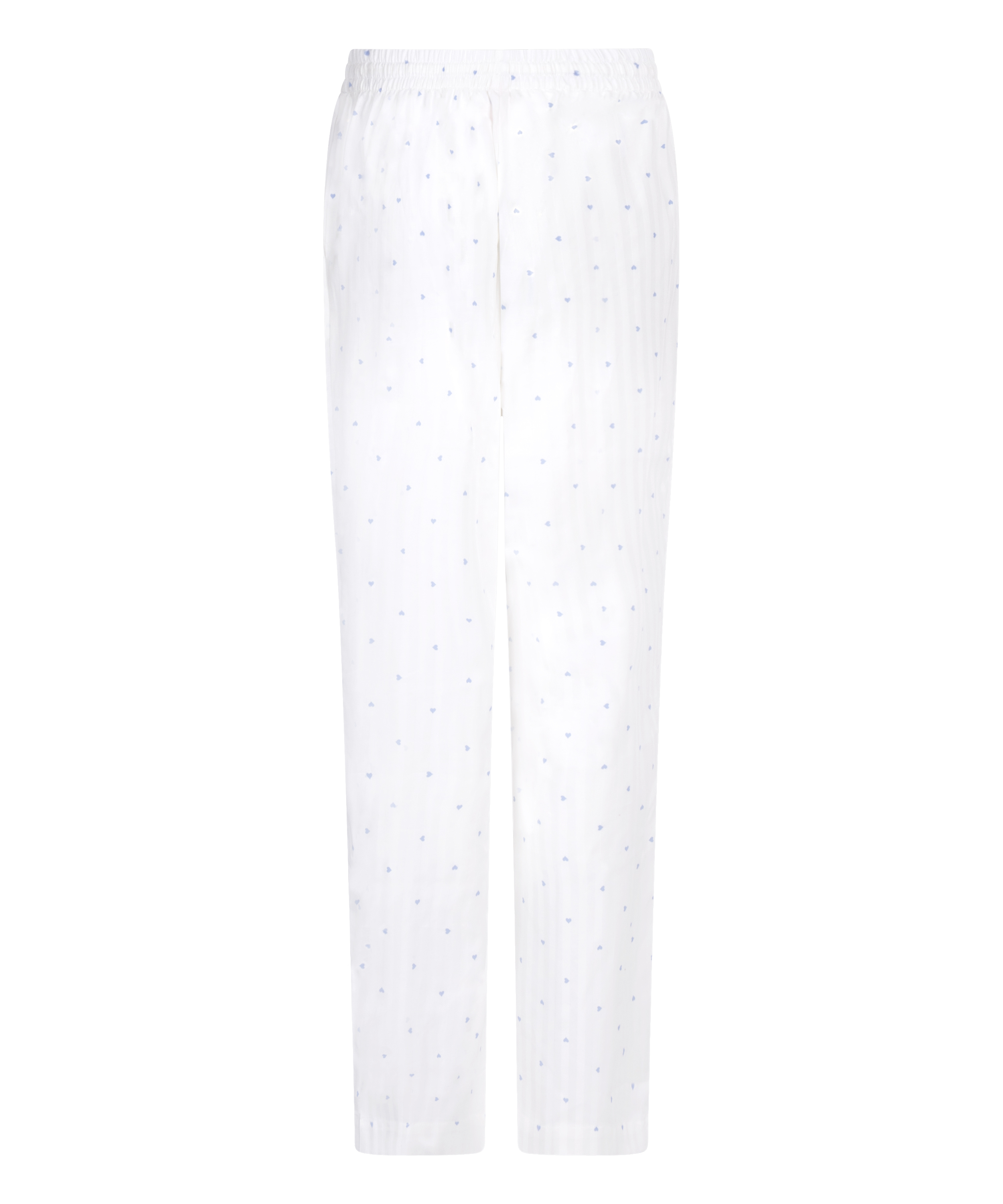 Pantal&oacute;n de pijama Jacquard Hearts, Azul, main