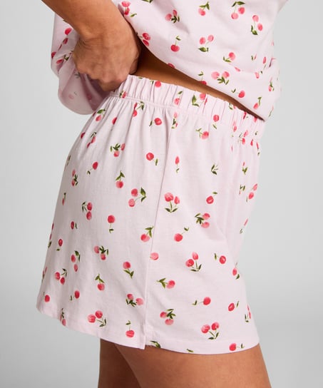 Conjunto de Pijama de Algod&oacute;n, Morado