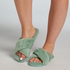 Pantuflas Lia, Verde