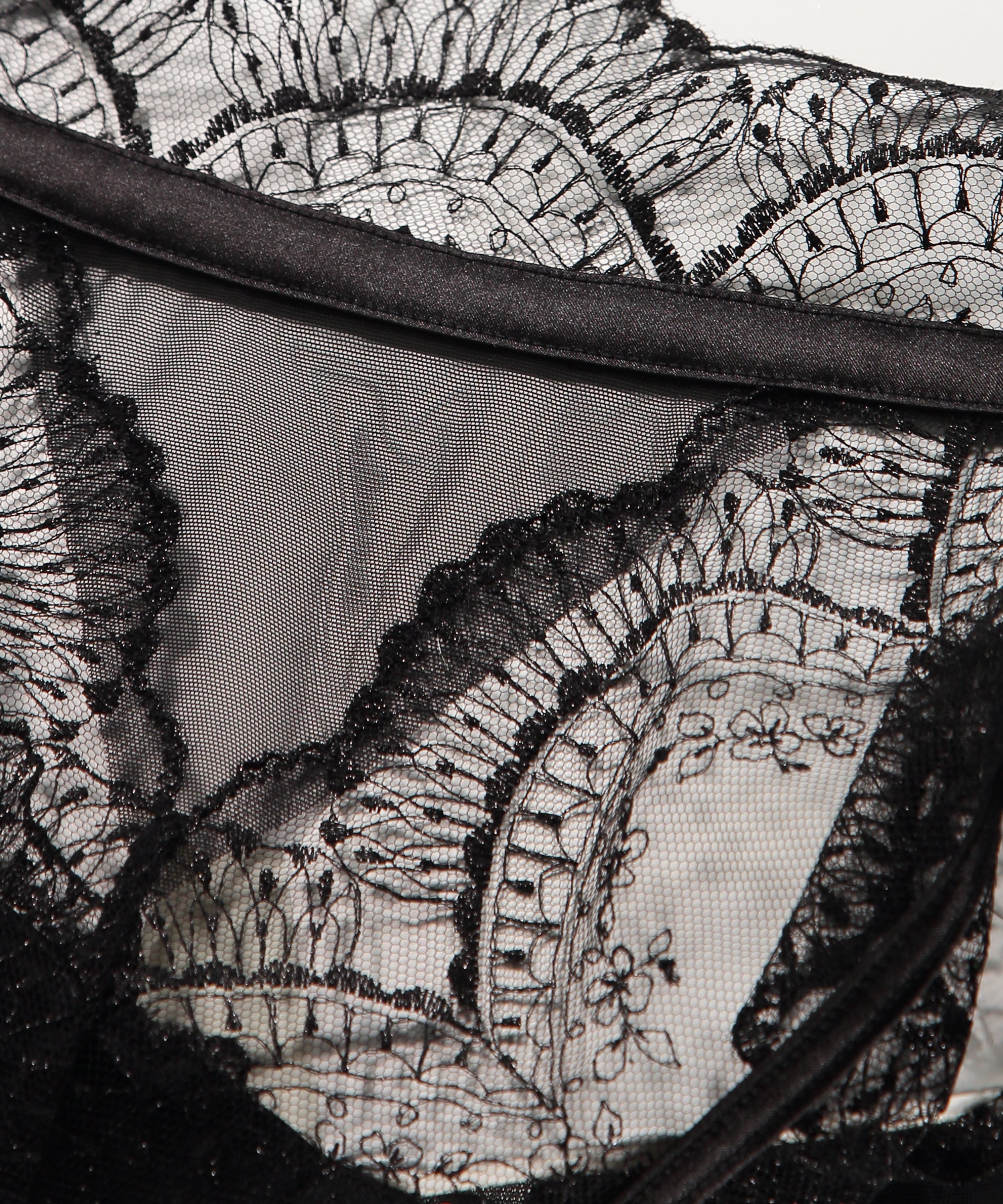 Tanga de tiro alto Akira, Negro, main