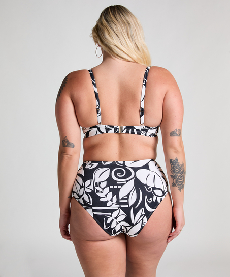 Braguita de bikini Mauritius Rio, Negro