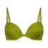 Top de bikini de aros preformado Palm, Verde