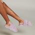 Zapatillas femeninas Double Strap, Morado