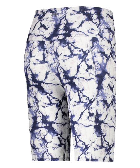 HKMX Pantalón corto de cintura alta de la colección, Blanco