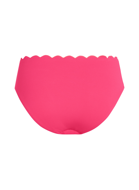 Parte de abajo de bikini Scallop Rio, Rosa