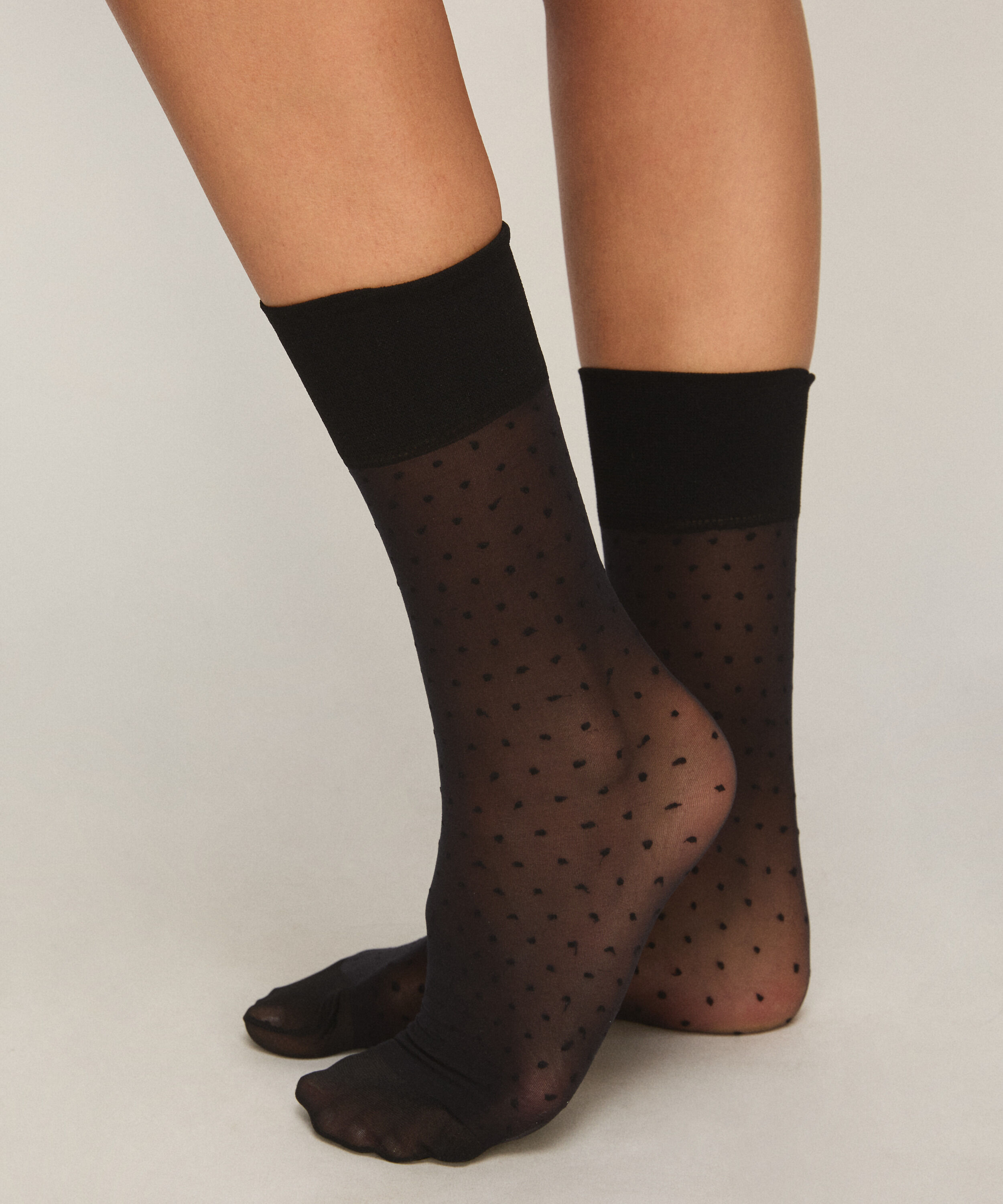Calcetines Sheer Dots