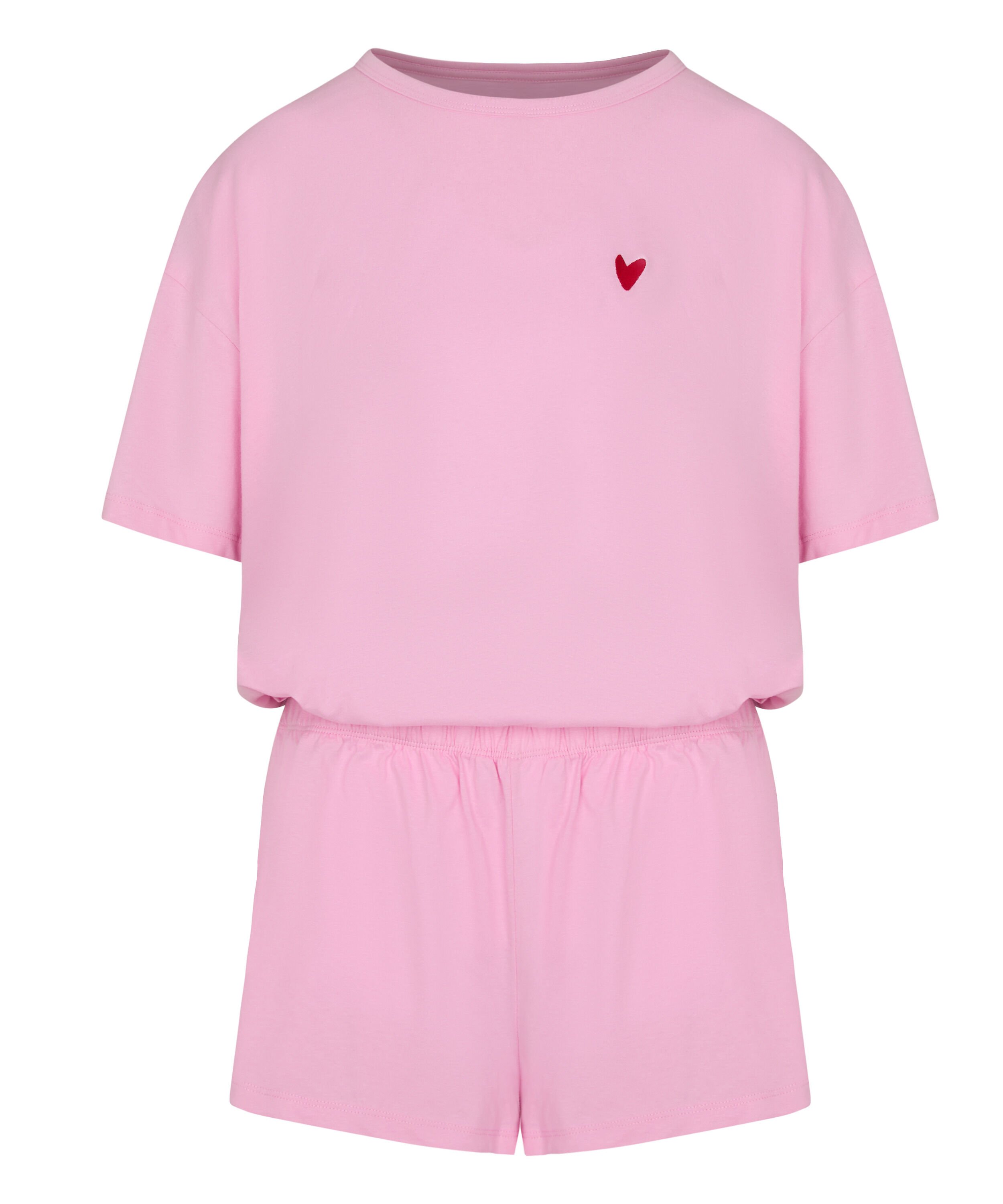 Conjunto de Pijama de Algodón, Rosa