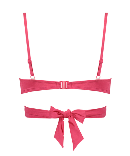 Top de bikini push-up con aros preformado Grenada, Rosa