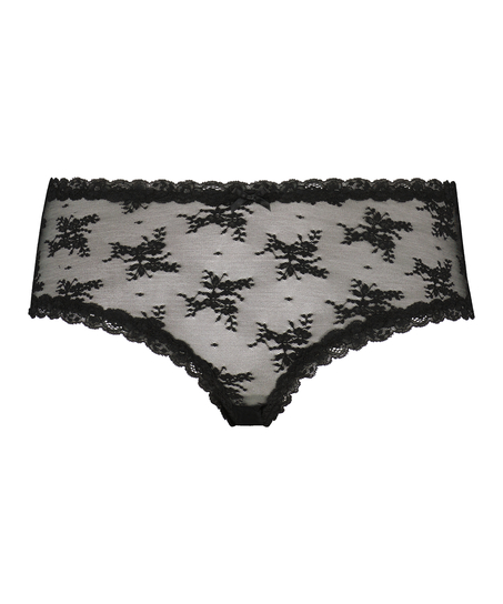 Brasileña en forma de V Curvy, Negro