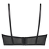 Sujetador longline de aros preformado Valentina, Negro