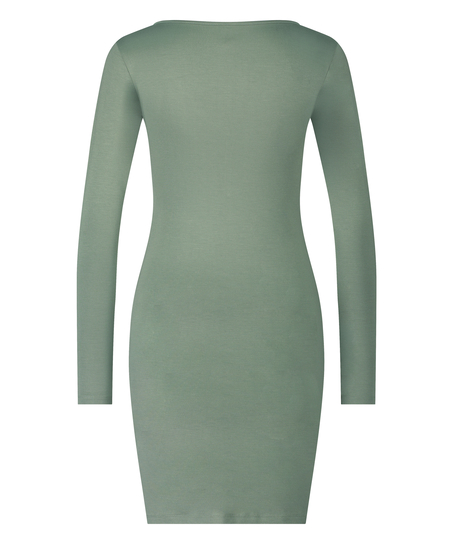 Camisa de dormir Henley, Verde