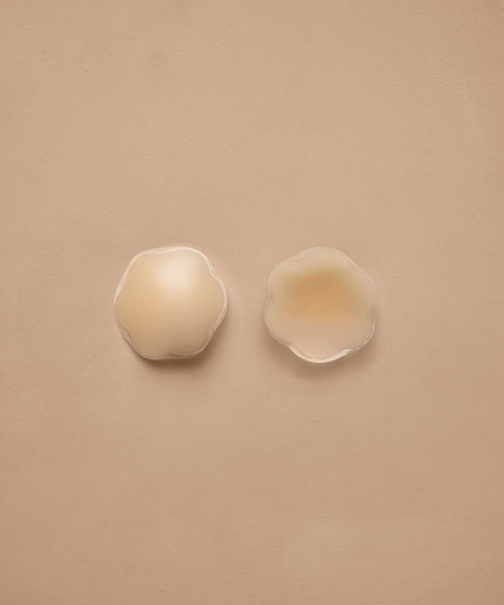 Cubre pezones de silicona, Blanco