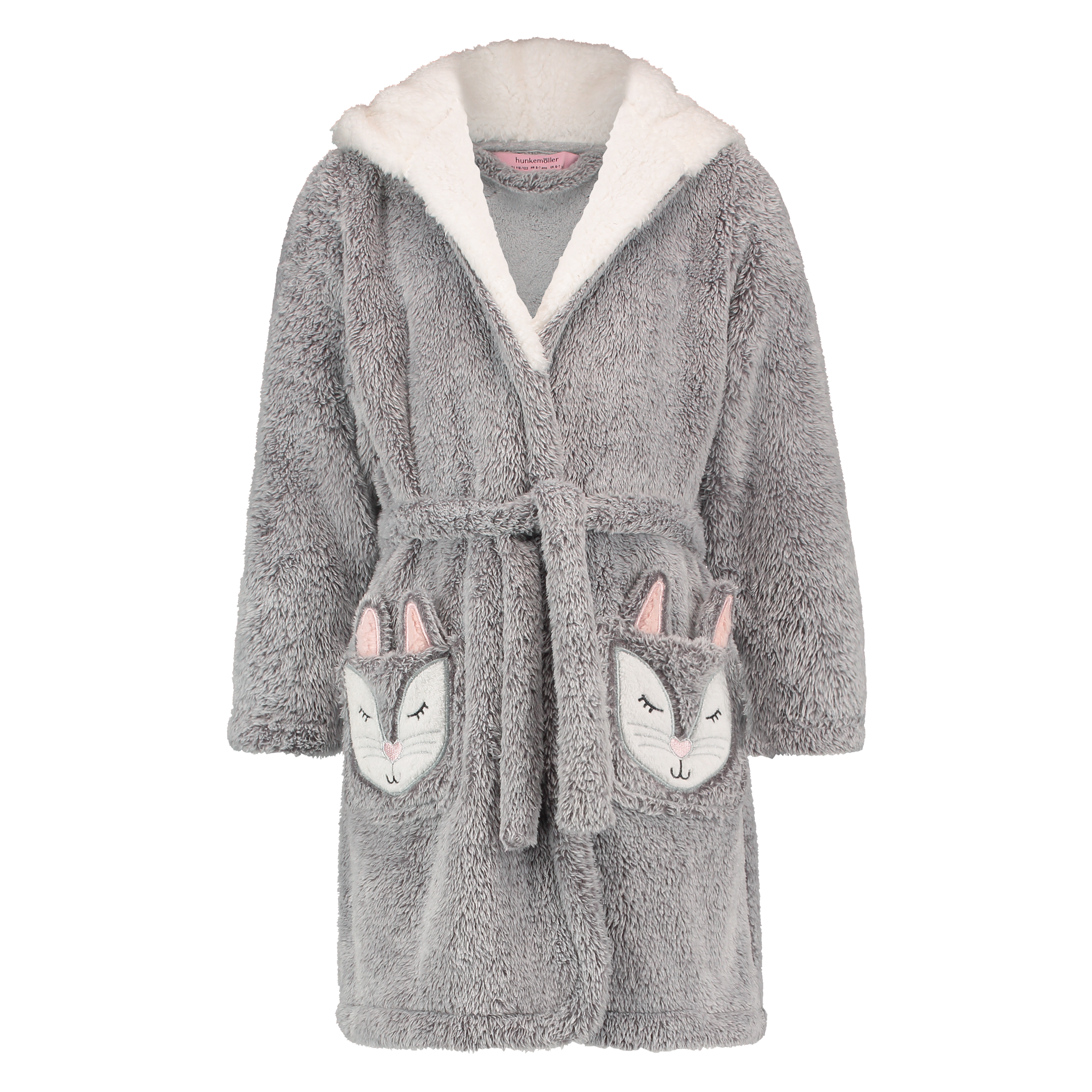 Bata Fleece Kids, Gris, main