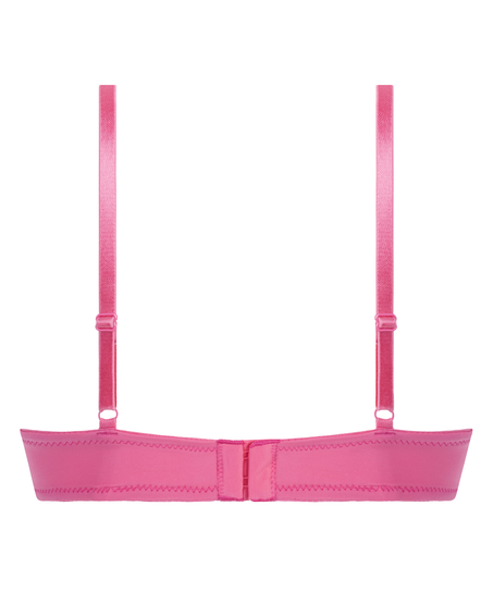 Sujetador con aros preformado Plunge, Rosa
