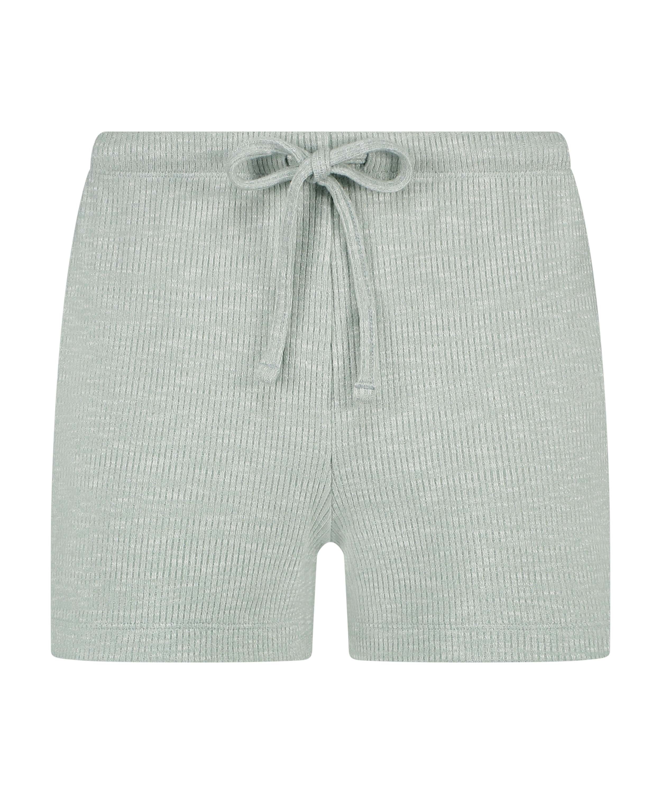 Shorts de canalé, Verde, main
