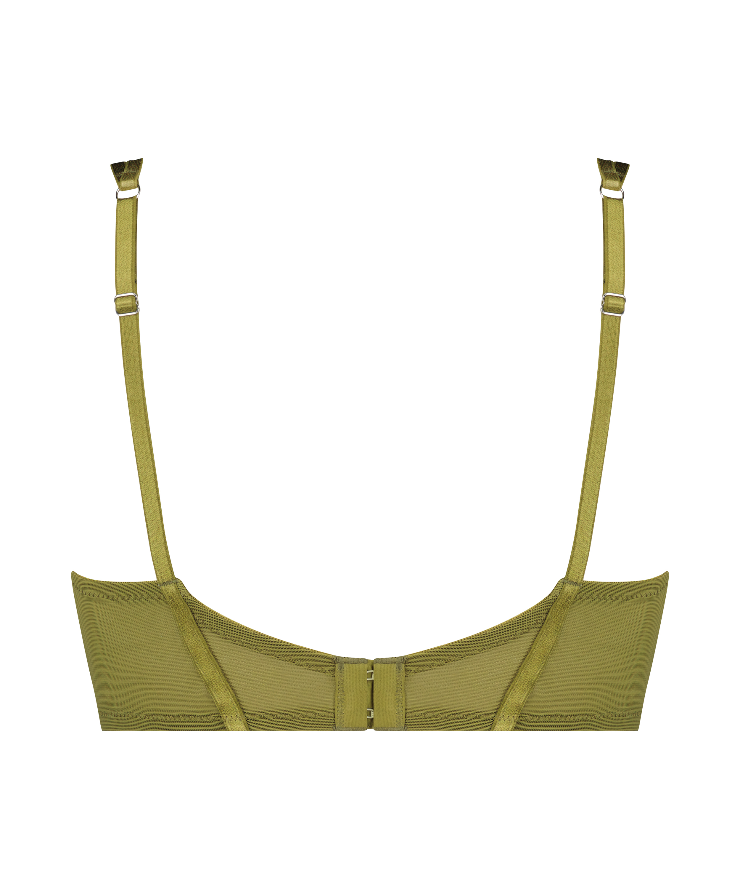 Sujetador longline con aros sin relleno Amelie, Verde, main