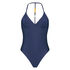 Traje de ba&ntilde;o True Blue, Azul