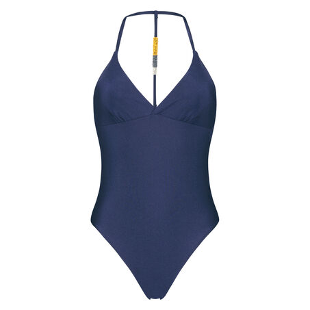 Traje de ba&ntilde;o True Blue, Azul