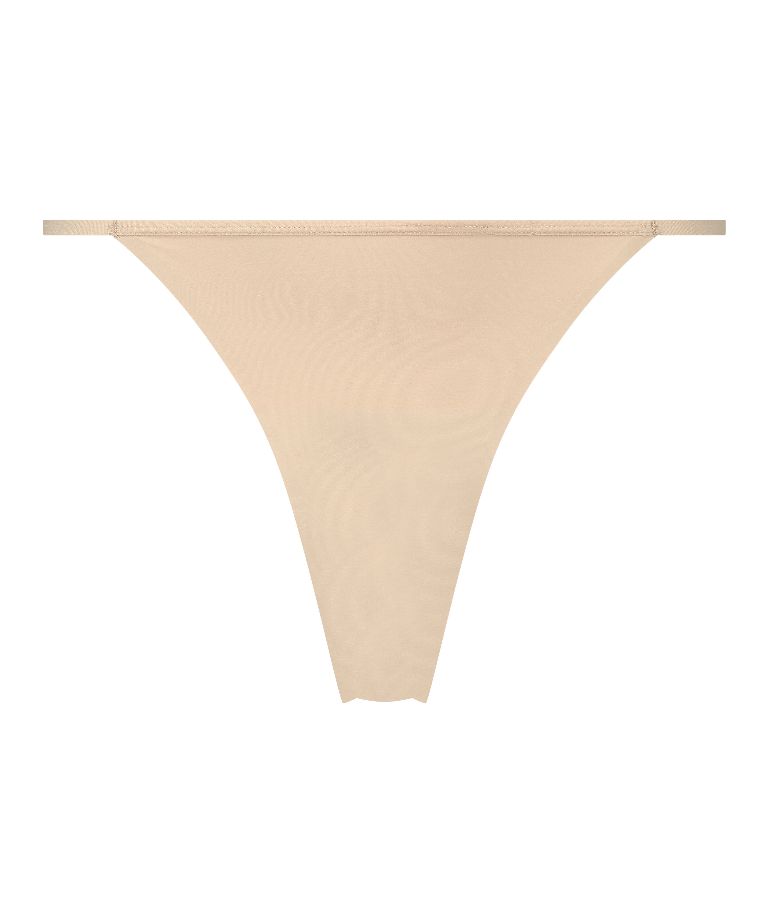 Tanga sin costuras, Beige