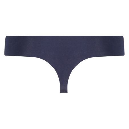 Tanga de algodón Invisible, Azul