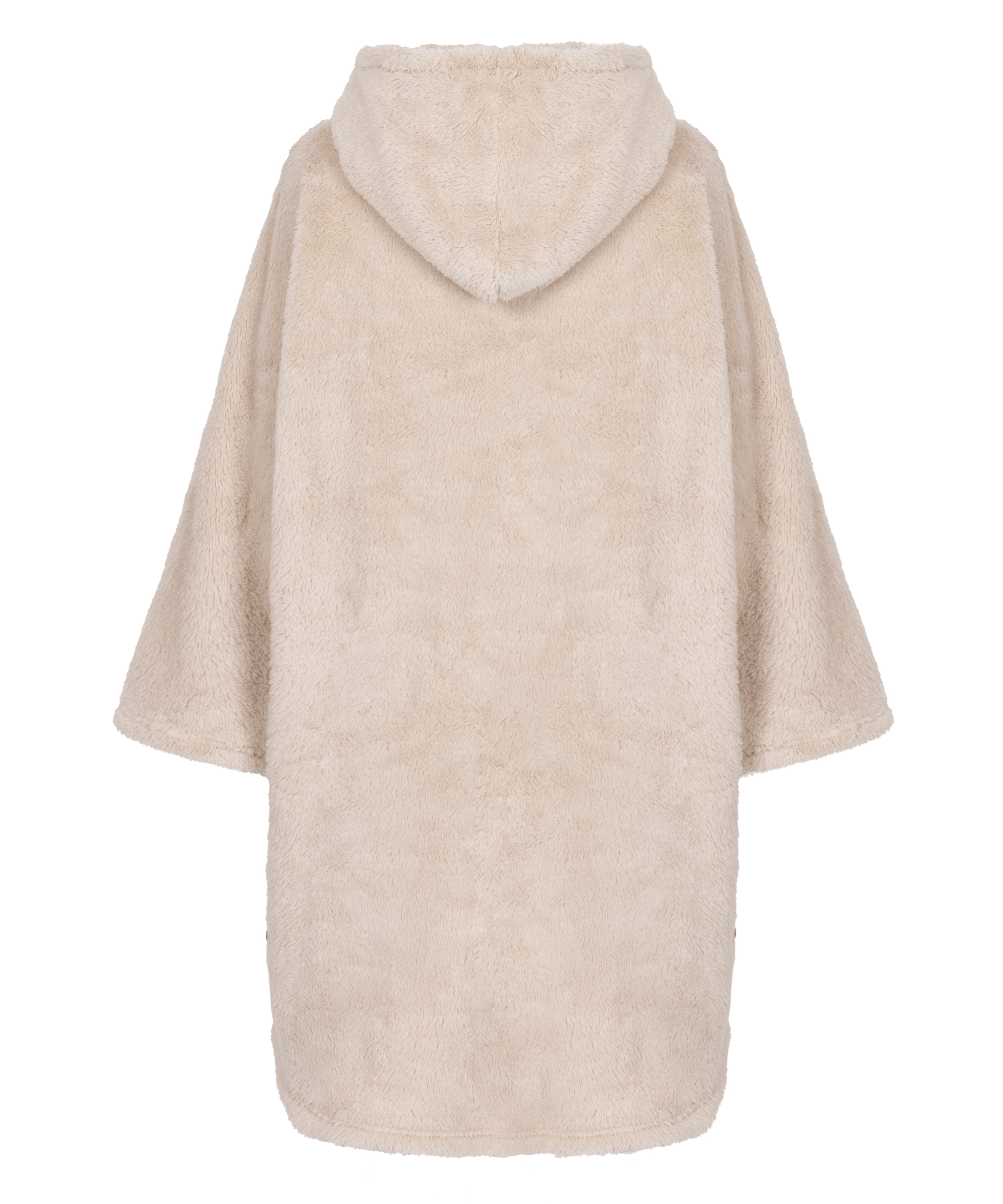 Vestido de vellón Lounge Snuggle, Beige, main