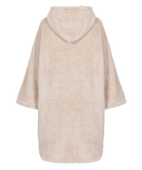 Vestido de vellón Lounge Snuggle, Beige