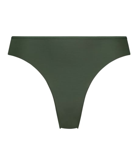 Invisible Tanga Lace Back, Verde