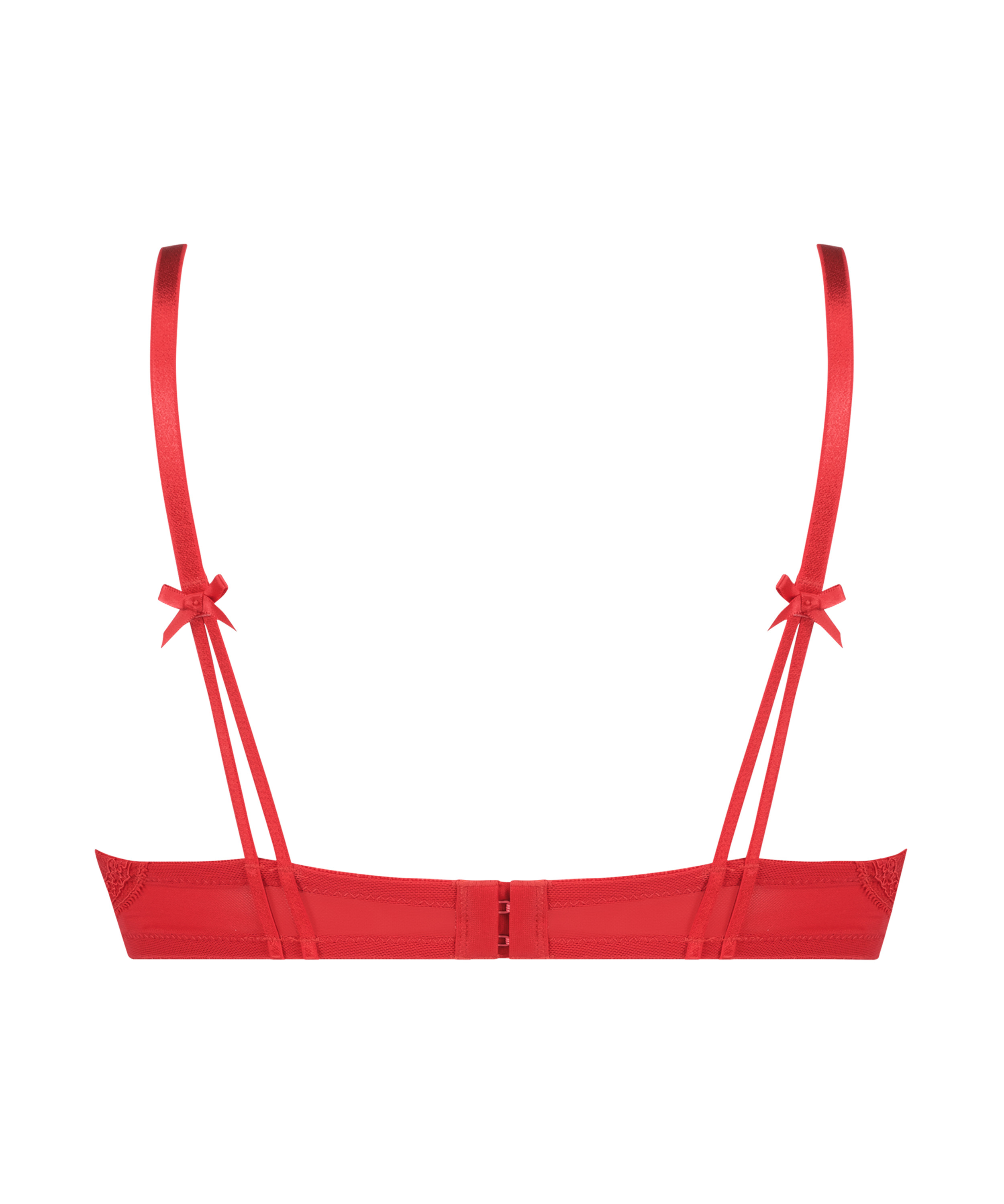 Sujetador con aros push-up Oceana, Rojo, main