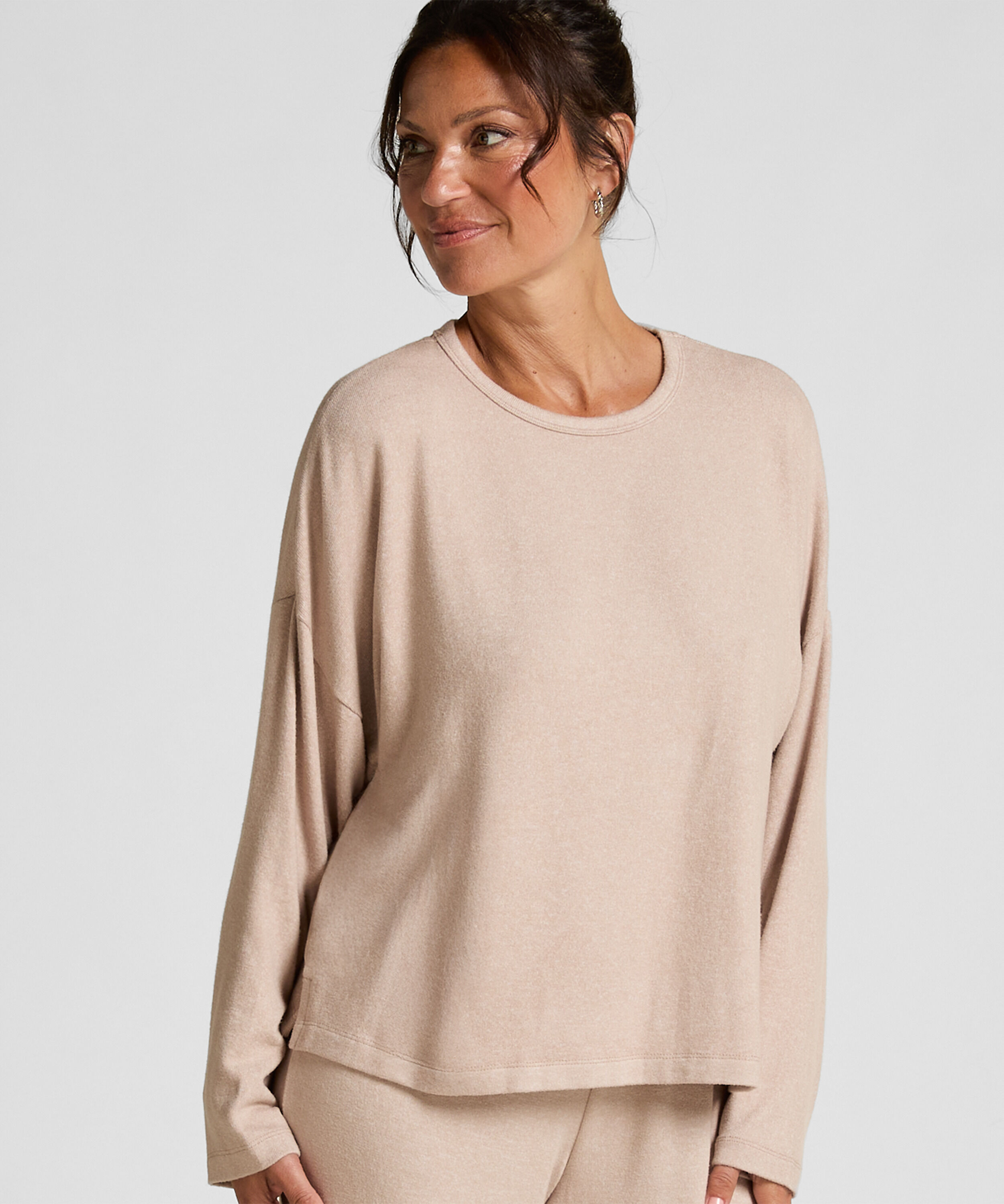 Top de pijama Jersey, Beige