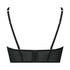 Sujetador longline de aros preformado Helena, Negro