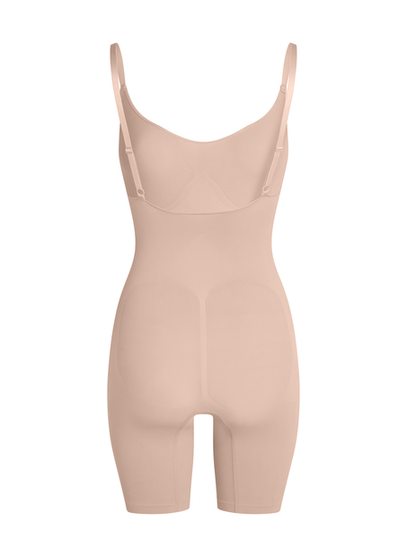 ﻿Faja correctora sin costuras para muslos, Beige