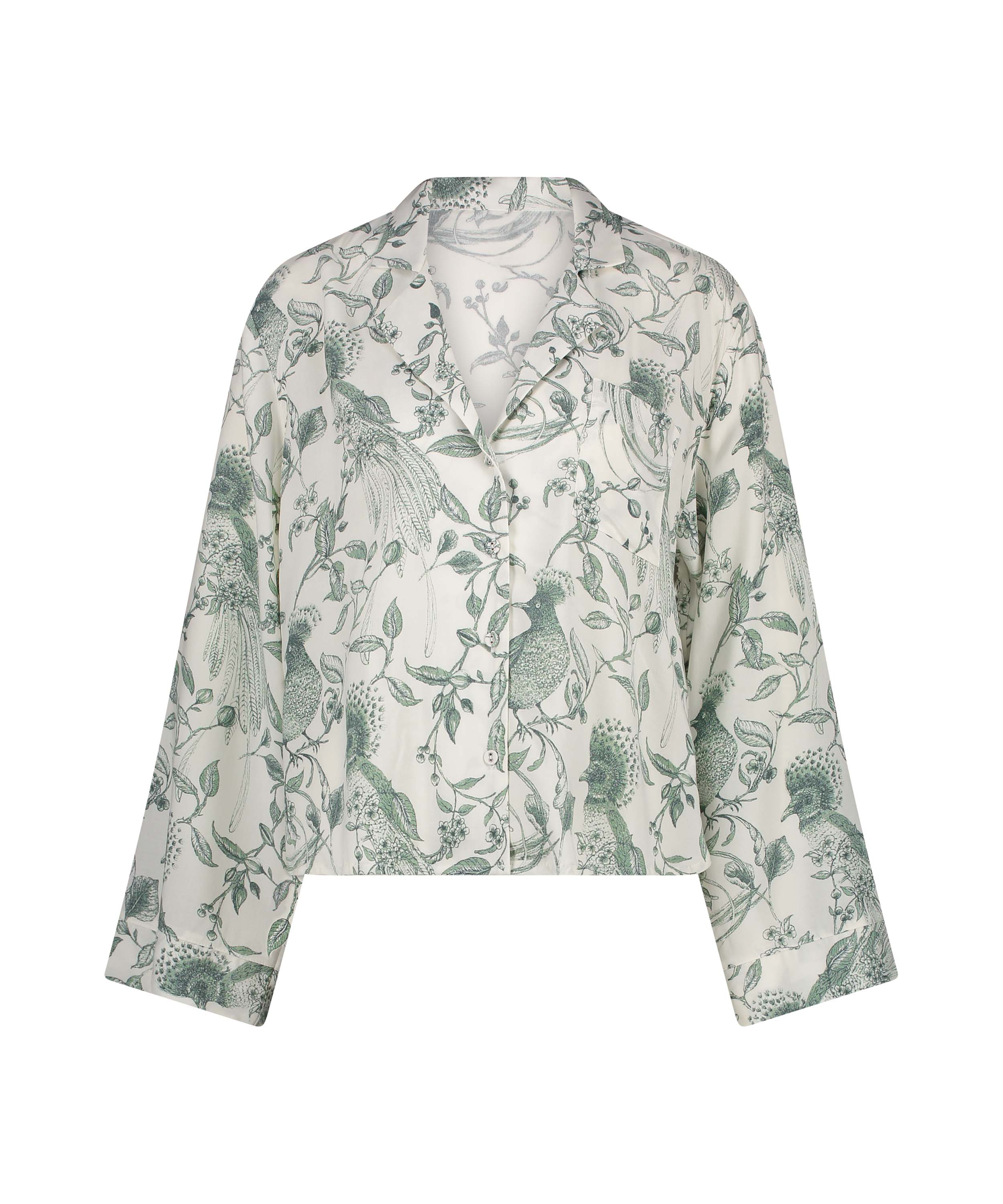 Top de pijama, Blanco, main