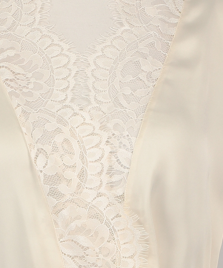 Kimono de encaje, Blanco