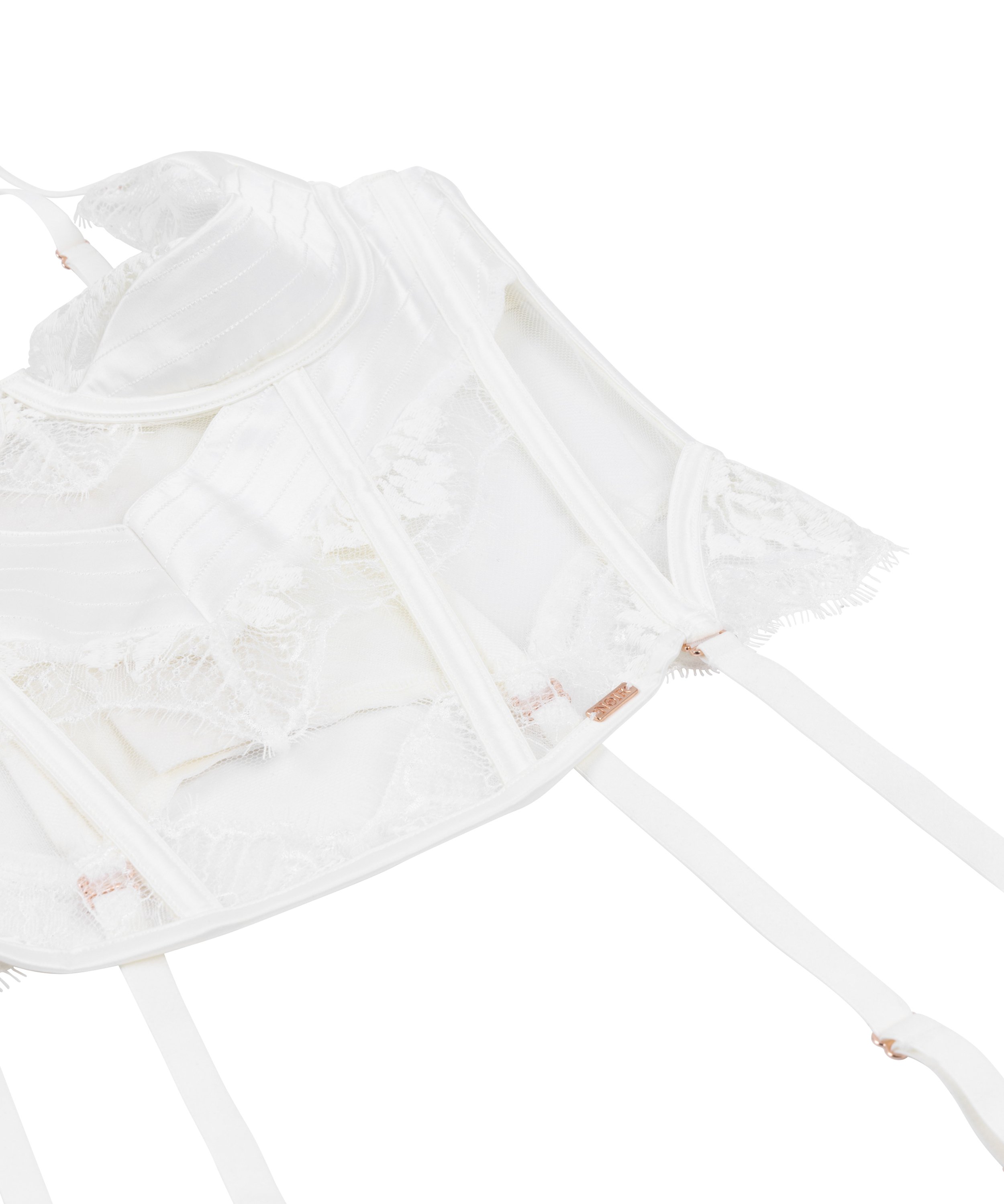 Bustier Tiah, Blanco, main