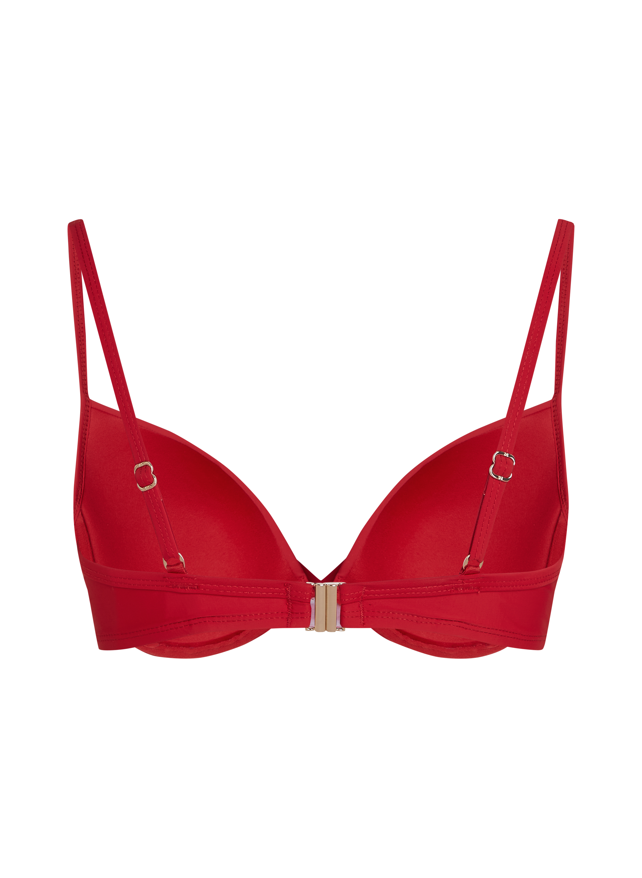 Top de bikini Luna, Rojo, main