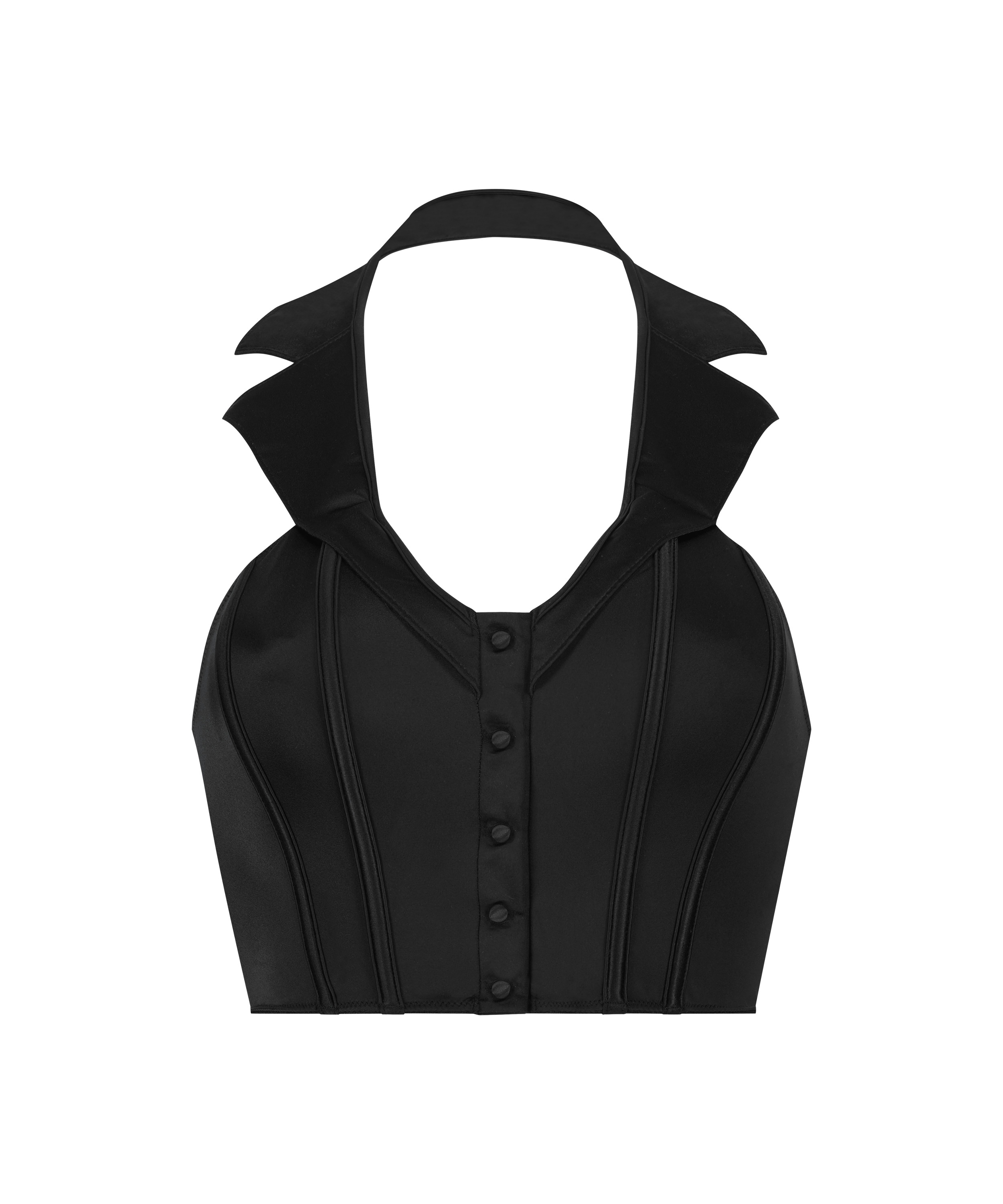 Bralette Bridget Bunny, Negro, main